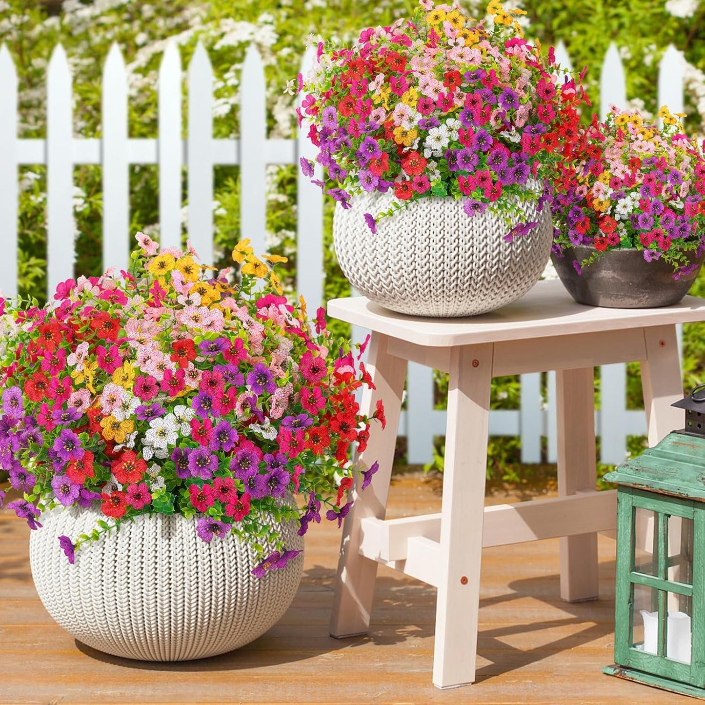 💥Only $1.98Last Day Promotion!🌺UV Resistant Colorful Artificial Flower